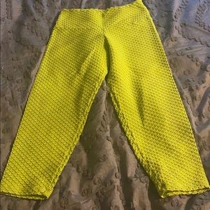 Cropped Croco Skin Limão